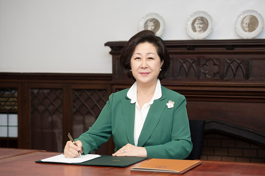 김은미 총장, 美 ‘창린티엔 리더십상’ 수상